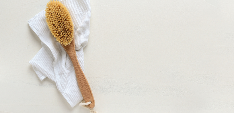 How to dry brush at aloe infusion